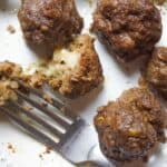 Smoked Gouda Stuffed Meatballs