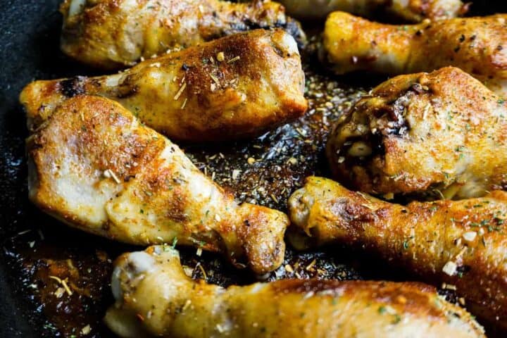 Mango Habanero Drumsticks (Sweet & Spicy Chicken) — Low Carb Quick