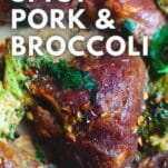 spicy pork and broccoli