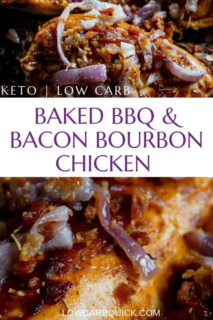 Keto Baked BBQ Bourbon Chicken — Low Carb Quick