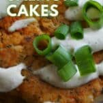 salmon cakes with dill sauce
