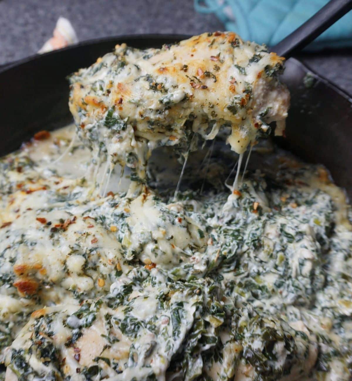 spinach chicken casserole