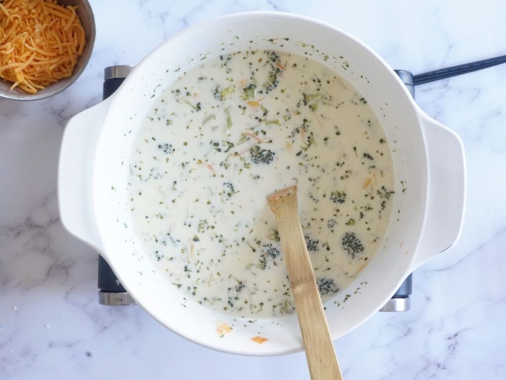 broccoli cheddar cheese soup