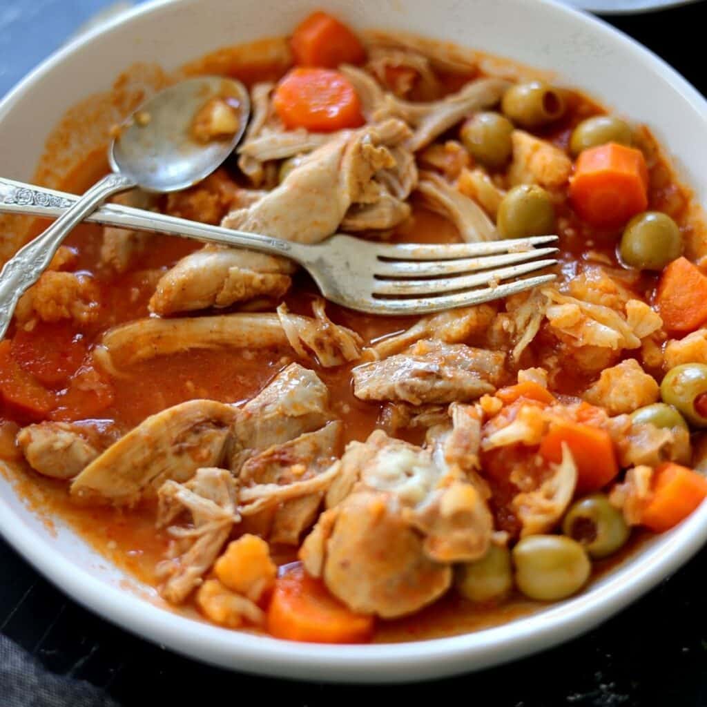 low carb keto chicken stew