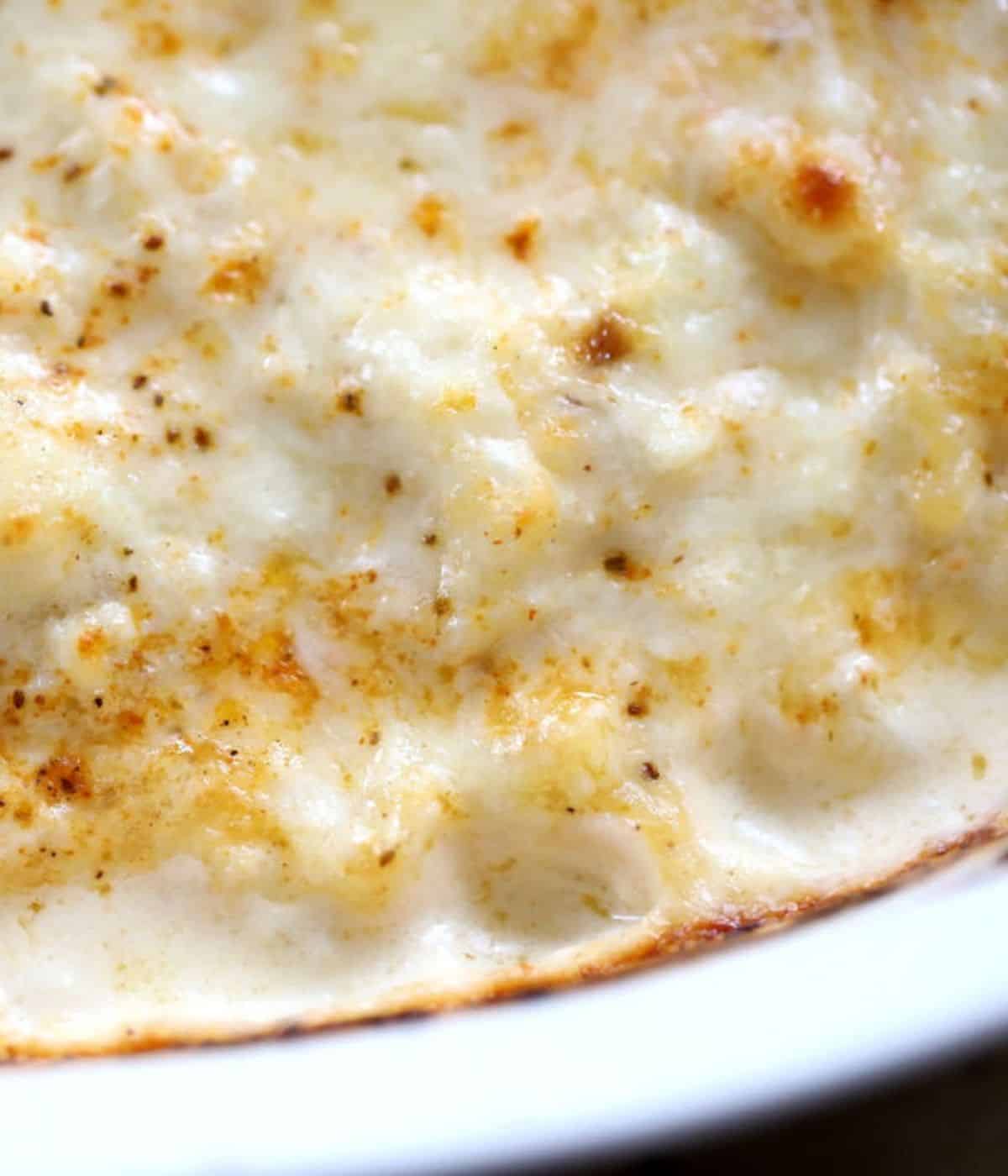 crab mac n cheese casserole