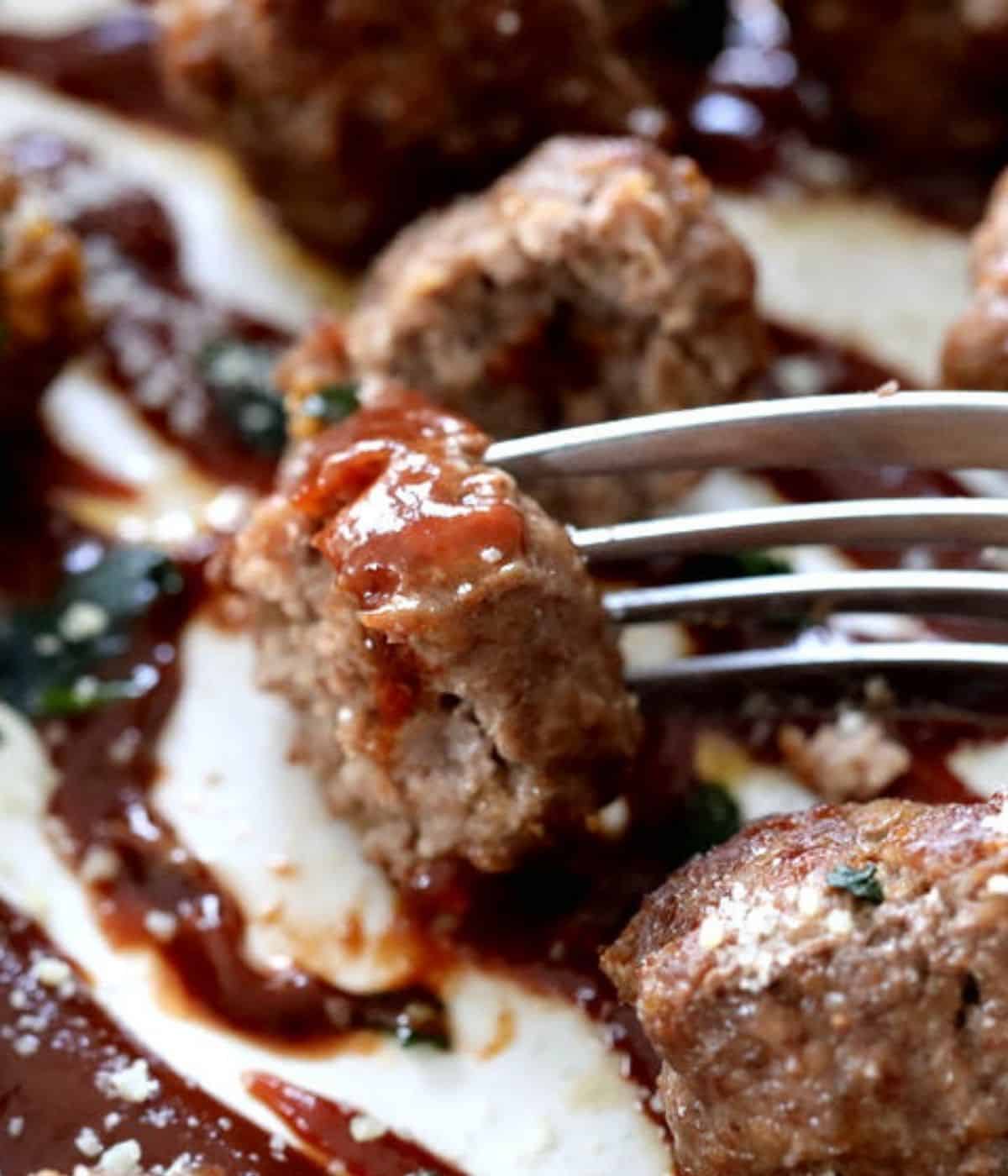 low carb keto meatballs