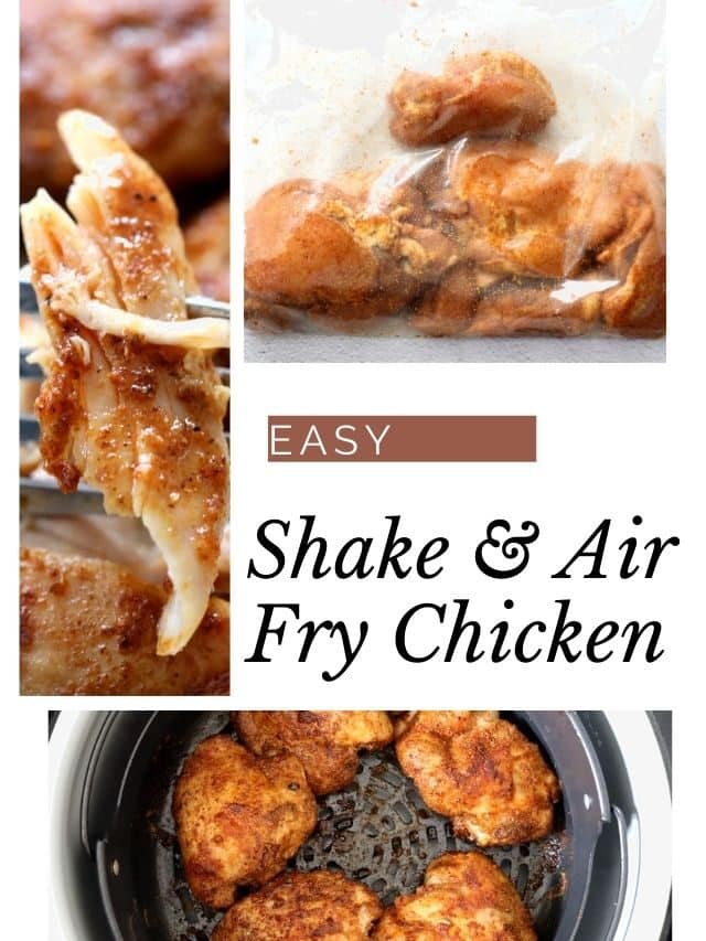 Easy Air Fried Chicken Thighs