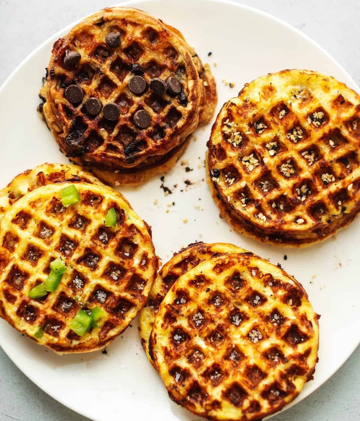 simple sweet and savory chaffles 4 unique recipes