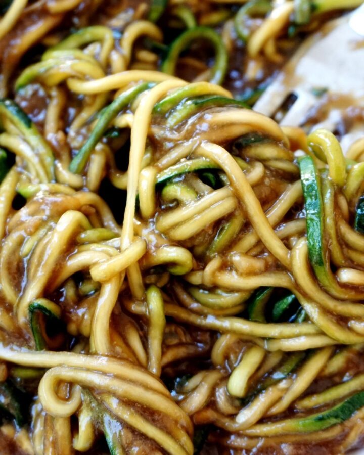 Keto Zoodle Lo Mein Stir Fry — Low Carb Quick