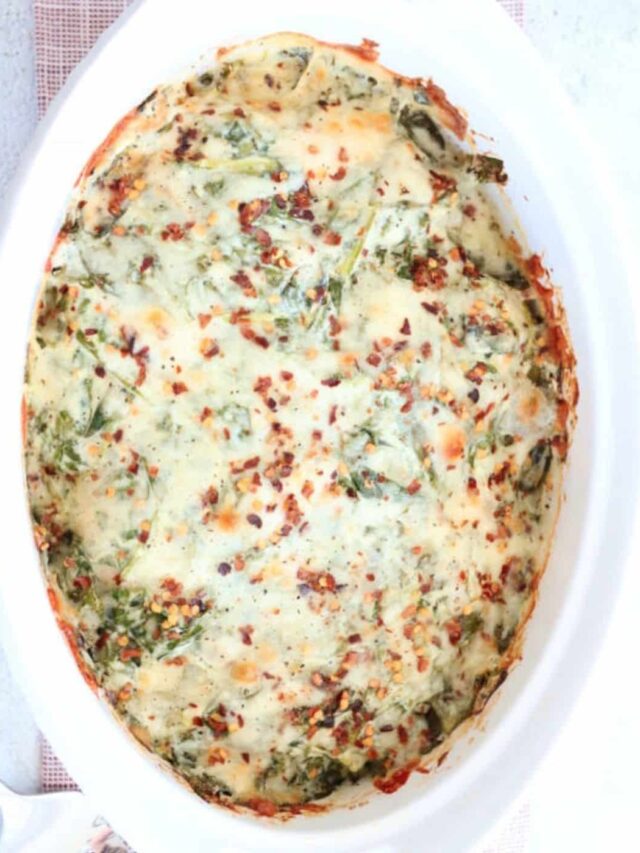 How to Make Creamy Spinach Chicken Casserole — Low Carb Quick