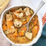 easy Instant pot turkey soup