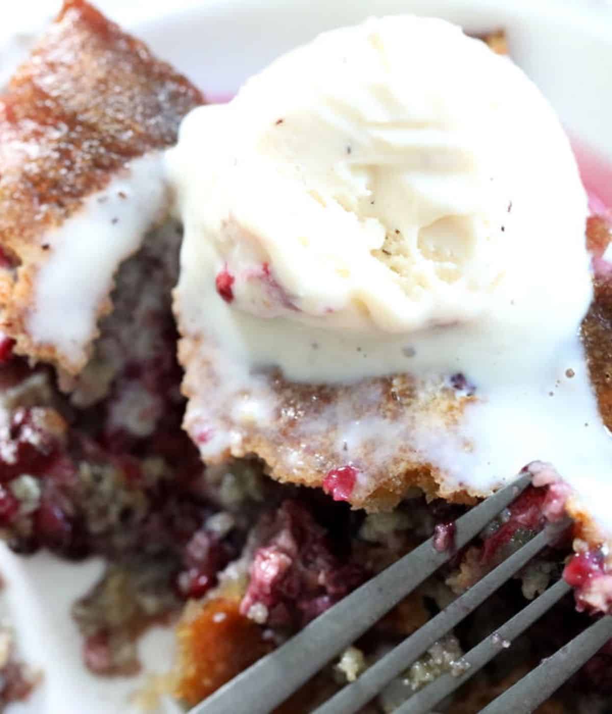 sugar free blackberry cobbler