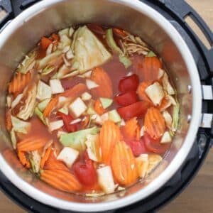 _chicken stock for cabbage soup ingredients in instant pot
