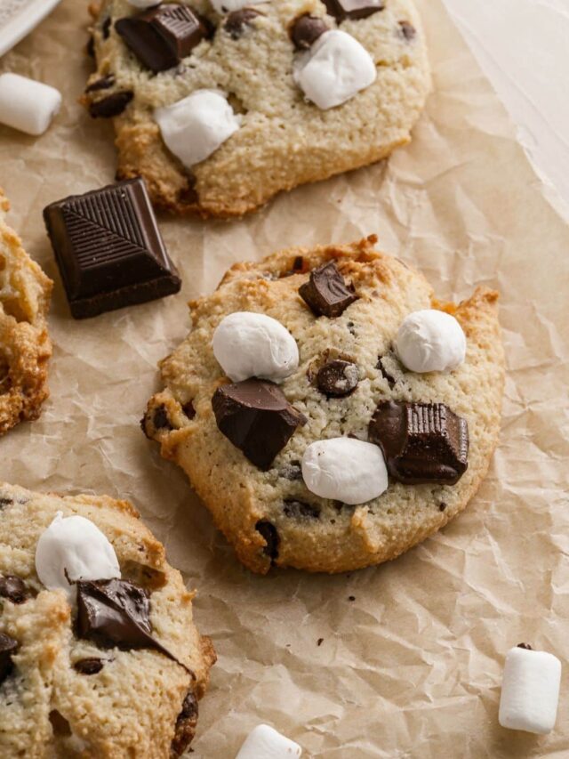 How To Make Almond Flour Smores Cookies Low Carb Quick