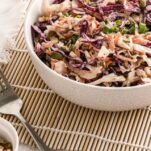 keto coleslaw with seeds and nuts