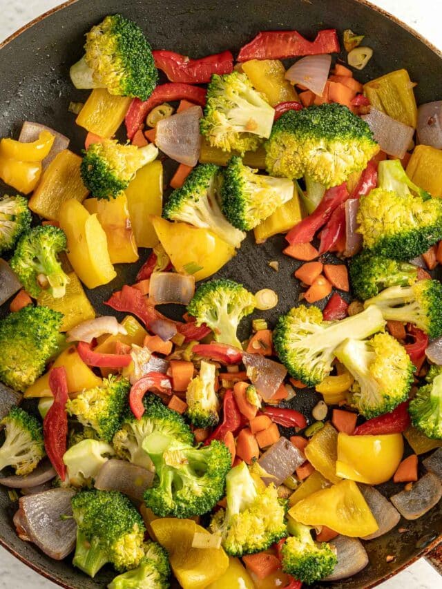 How to Make Keto Vegetable Stir Fry — Low Carb Quick