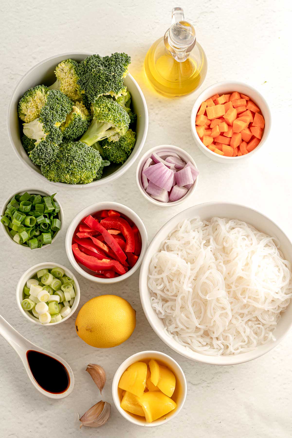 ingredients for veggie stir fry