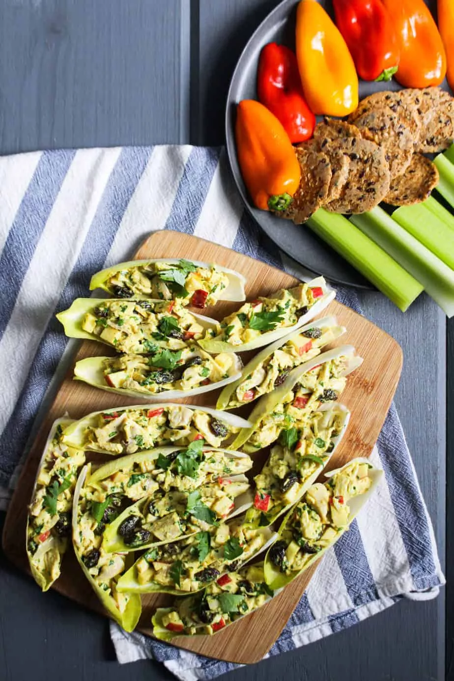 chicken endive boats