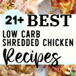 top recipes for low carb shredded chicken