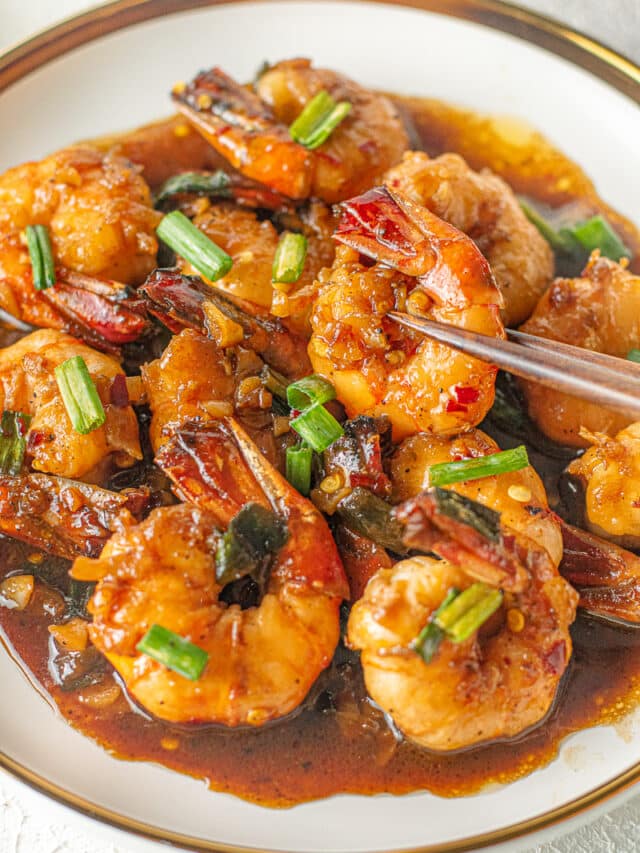 Easy Pan Fried Honey Garlic Shrimp Recipe — Low Carb Quick