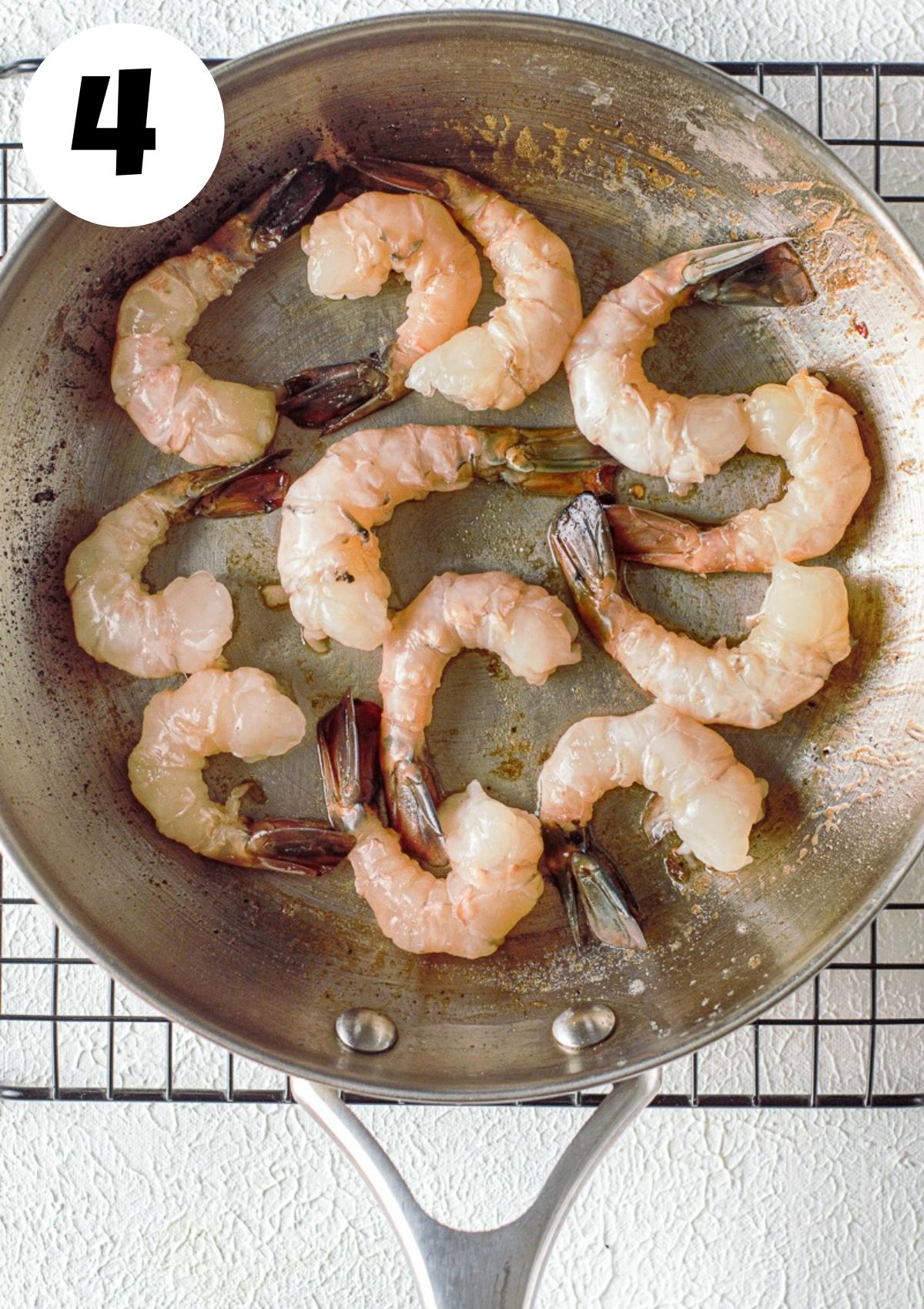 Chinese Pan Fried Shrimp (honey+garlic) — Low Carb Quick