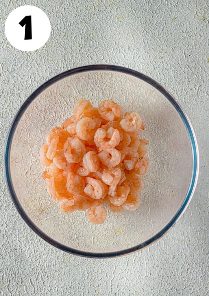 shrimp in a bowl