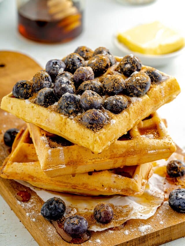 How to Make Gluten Free Waffles — Low Carb Quick